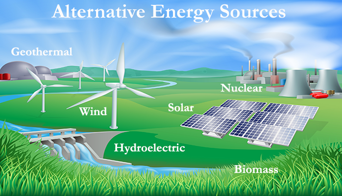 5 alternative energy sources